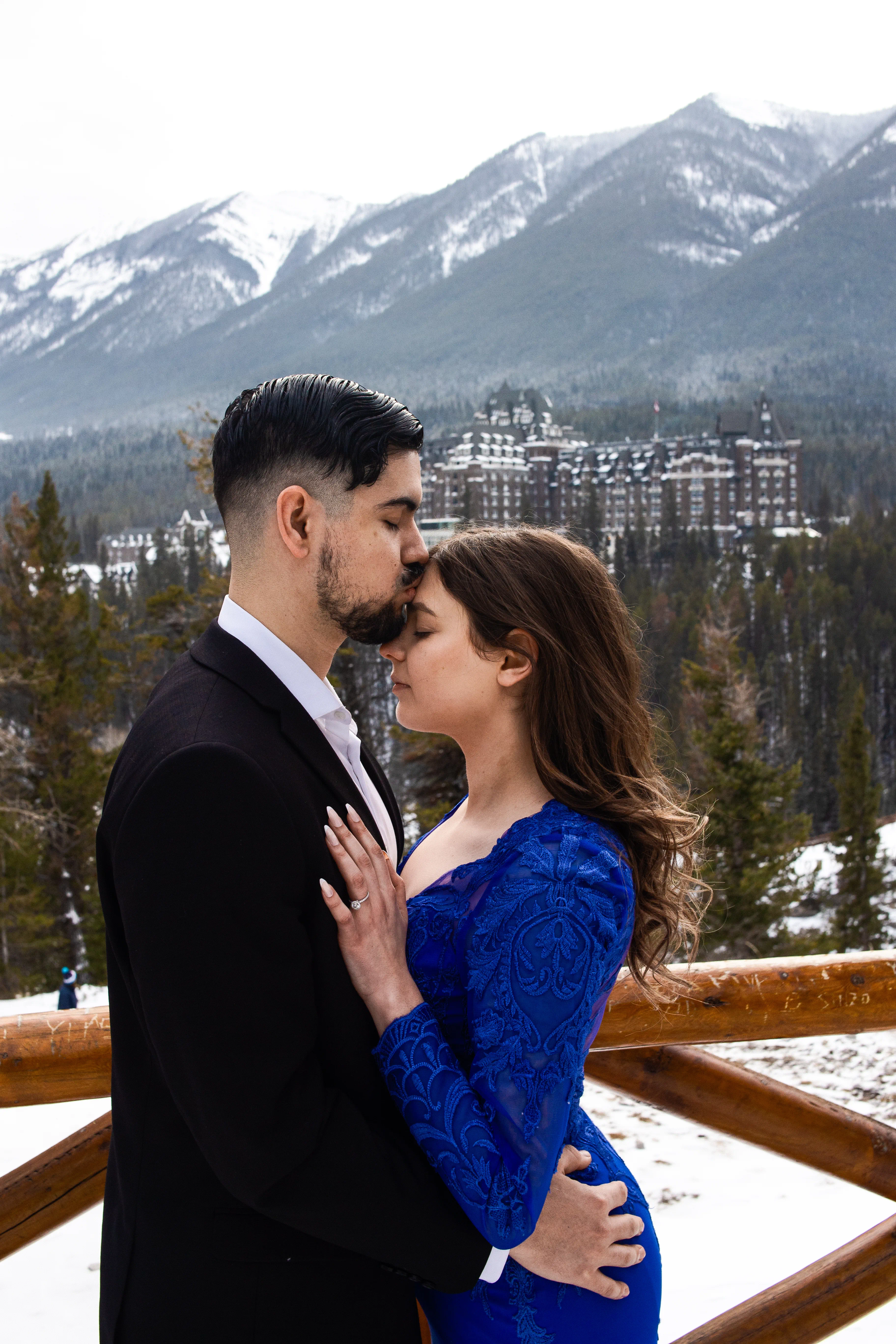 Fotografía editorial de boda - 2. Olivia & Isaac   Banff, CanadÁ